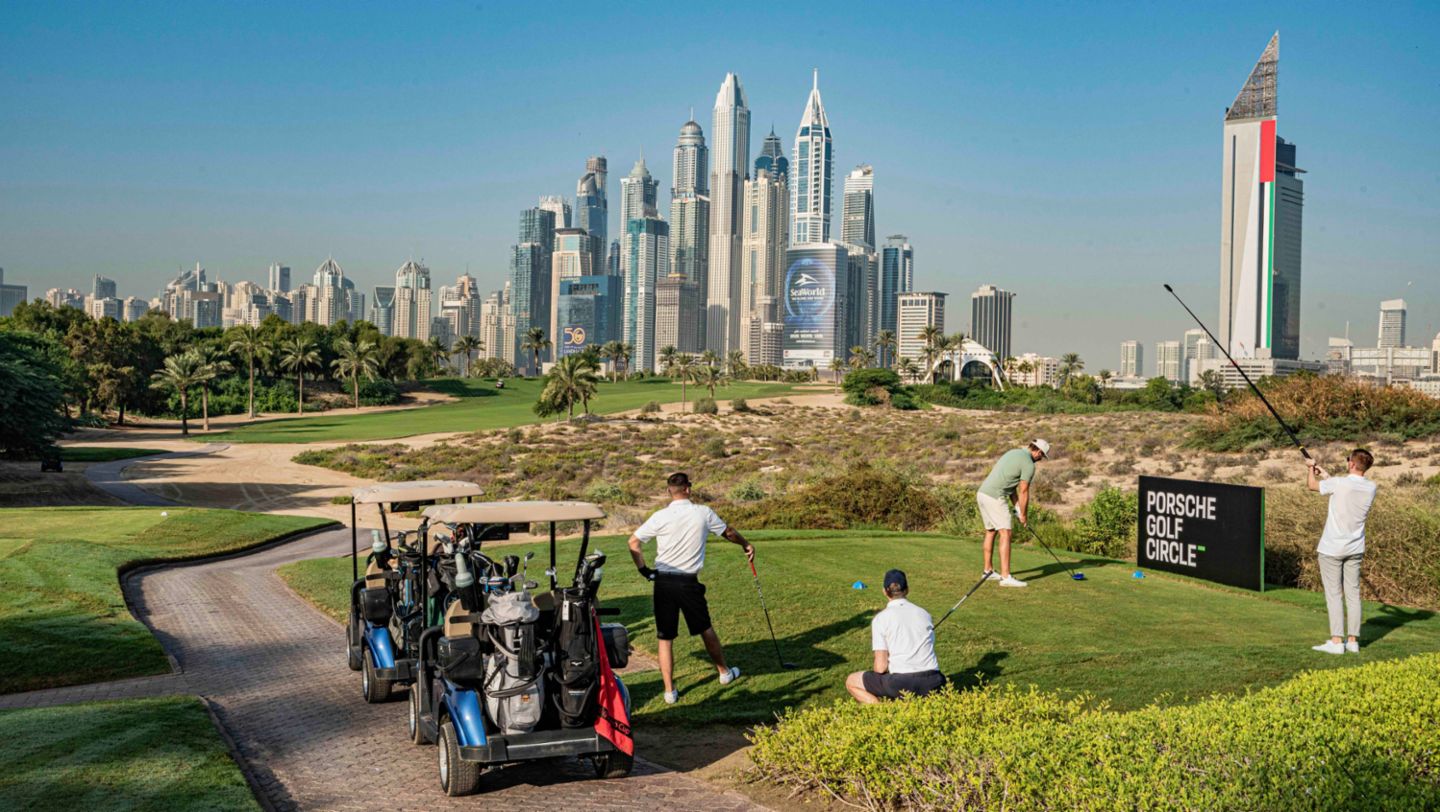 Porsche Golf Circle Dubai Majlis Course Of Emirates GC (3)