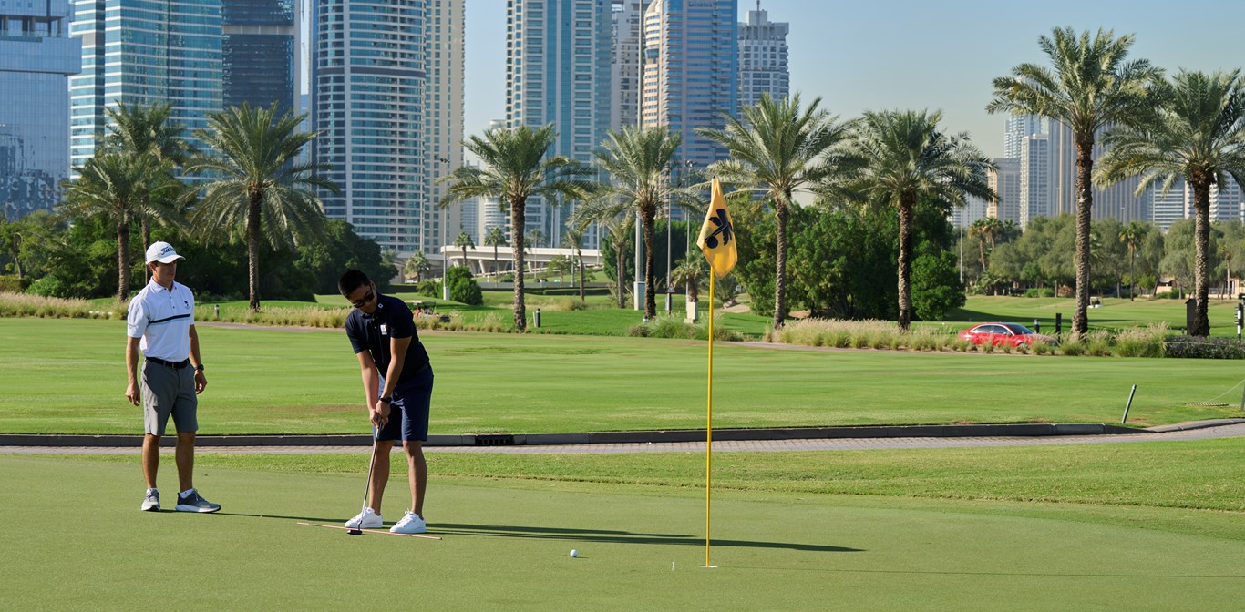 emirates golf club dress code Dubai Airshow Golf Day 2025