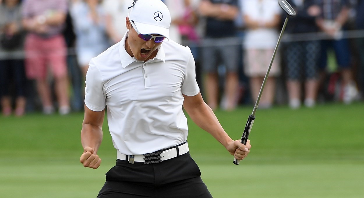 Li Haotong Fist Pump 2 Oddc 2018 (1)