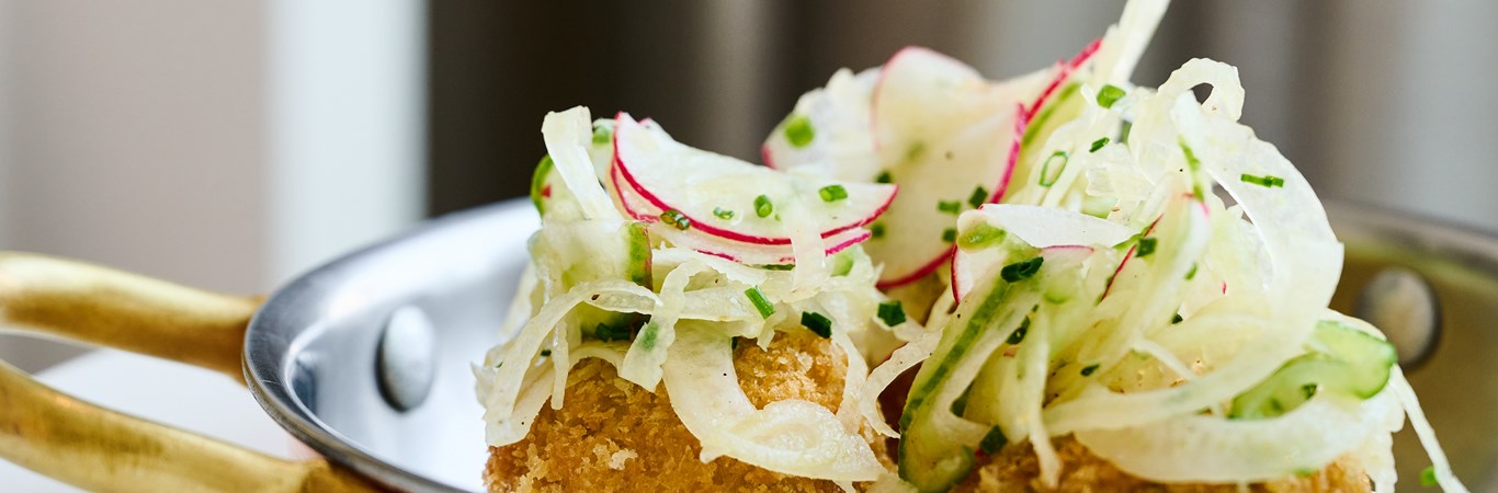 Lobster Crab Prawn Croquettes