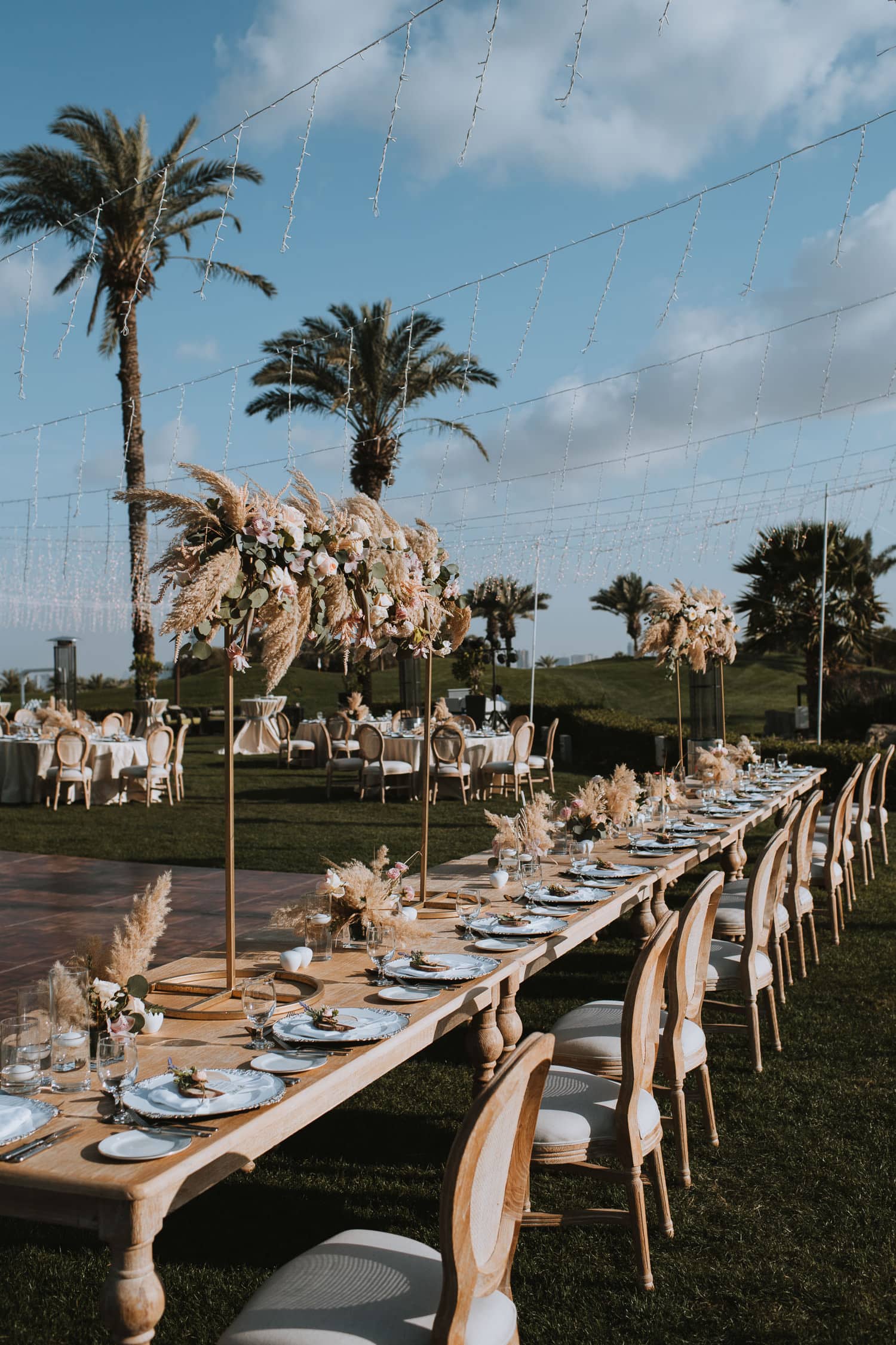 Whimsical Outdoor Wedding Reception Decor Inspiration